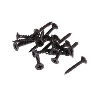 Саморез по металлу 3.5х25 мм BROZEX, частая резьба, фосфатированные Саморез по металлу 3.5х25 мм BROZEX, частая резьба, фосфатированные