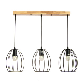 Люстра IL1011-3LL-05 BK 40Вт Е27 S=18м2 *1