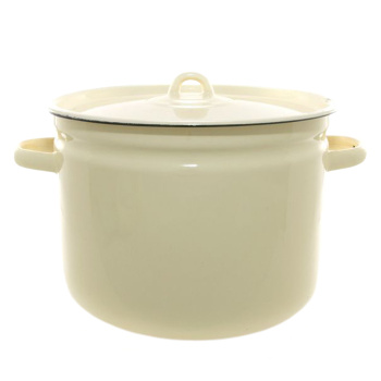 Кастрюля эмалированная 7,0л d240мм крышка с металл.ручк., без деколи С-1620 *1/4 Кастрюля эмалированная 7,0л d240мм крышка с металл.ручк., без деколи С-1620 *1/4