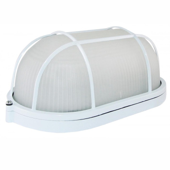 Светильник НПБ 1402 овал с реш. IP54 60Вт бел. TDM SQ0303-0036 *1/20