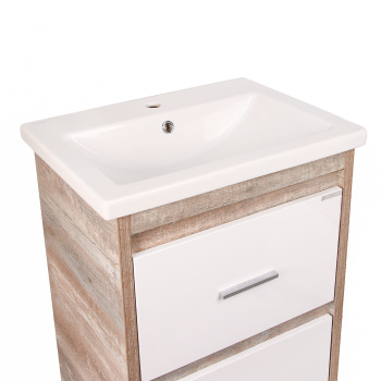 Тумба /Corozo/ "Ровена 60 Z2" антик (выписывать раковину COMO 60/GRAND 60/STRIM 60 (Cersanit)   *1/4