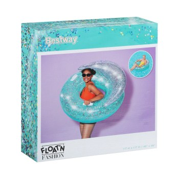 Круг для плавания Блестки 117 х 117 см 43509   7514276