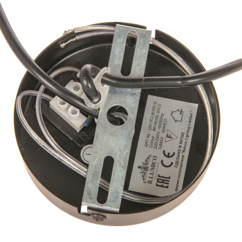 Люстра IL2001-1PC-05 BK ROSE GD 40Вт Е27 S=6м2 *1