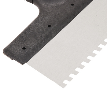 Шпатель фасадный нерж.сталь зубчат 250мм пласт.руч 6*6мм T4P(арт.1201176) *1/10/60 Шпатель фасадный нерж.сталь зубчат 250мм пласт.руч 6*6мм T4P(арт.1201176) *1/10/60