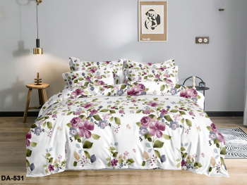 Постельное белье 2сп-М бамбук Орхидея DA-531, наволочки 70*70см - 2шт *1/4