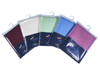 Штора для ванной V-line Бриллиант, 180х180 см, полиэстер, слоновая кость