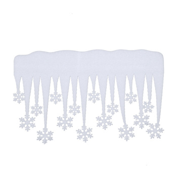 Украшение новогоднее "Сосульки с узорами", 55х35 см Украшение новогоднее "Сосульки с узорами", 55х35 см