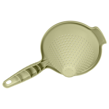Сито-дуршлаг фильтровальное, с ручкой пластм. д.150мм Зеленый 434256609 ( "Бытпласт") *1/12