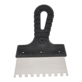 Шпатель фасадный нерж.сталь зубчат 150мм пласт.ру 8*8мм T4P(арт.1201158)*1/10/60 Шпатель фасадный нерж.сталь зубчат 150мм пласт.ру 8*8мм T4P(арт.1201158)*1/10/60