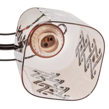 Люстра Verner Lighting A3944/2, 40 Вт, Е27, 2 лампы, черный/золото