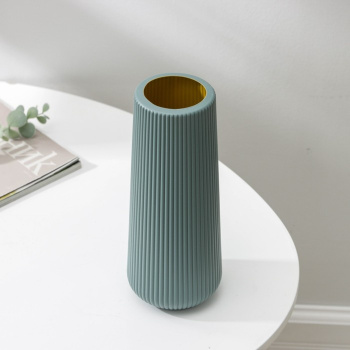 Ваза для цветов, 6,5×7,2×23 см, цвет МИКС