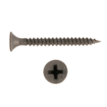 Саморез по металлу 3.5х35 мм BROZEX, частая резьба, фосфатированные Саморез по металлу 3.5х35 мм BROZEX, частая резьба, фосфатированные