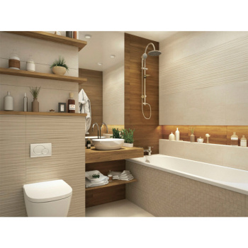 Плитка 60х25 см настенная 1.2 м² Gracia Ceramica Quatra, бежевый Плитка 60х25 см настенная 1.2 м² Gracia Ceramica Quatra, бежевый