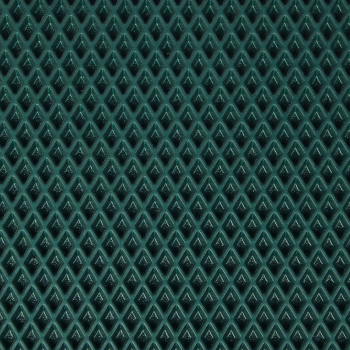 Коврик грязезащитный ЭВА, 68х48 см, ромб, темно-зеленый