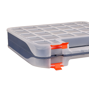 Органайзер д/хранения мелочей пластм. "Master 14" серо-свинцовый 355х200х45мм BR3782СРСВИНЦ *1/14