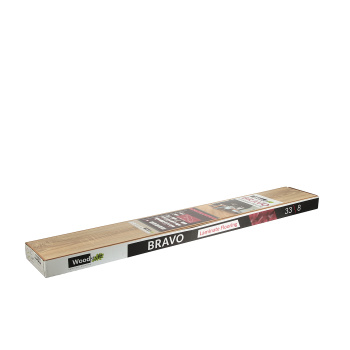 Ламинат 1.985 м² Woodstyle Bravo, 1292х192х8 мм, 33 класс, дуб банкс