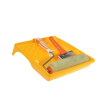 Набор для фасадов: Кюветка 340*370мм +валик полиакрил 240мм +кисть натур. щетина 25*120мм Акор *1/10