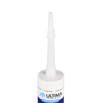 Герметик санитарный 280 мл ULTIMA S, силиконовый, бесцветный