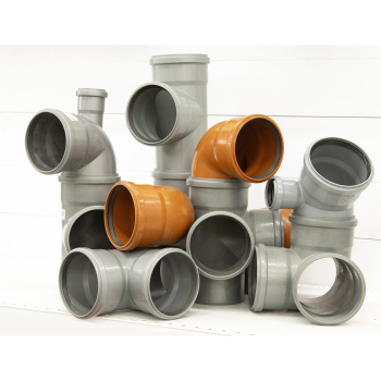 Отвод Ø 110 мм 90° с левым выходом Ø 50 мм *1/14