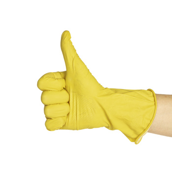 Перчатки латексные с хлопк.напыл. L (большой) 1пара Желтые 092010 "York" *12/144 Перчатки латексные с хлопк.напыл. L (большой) 1пара Желтые 092010 "York" *12/144