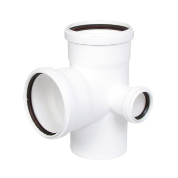 Крестовина двухплоскостная правая БЕЛАЯ D110х110х50/90 *1/24