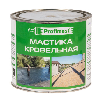 Мастика битумная 2 л Profimast, кровельная Мастика битумная 2 л Profimast, кровельная