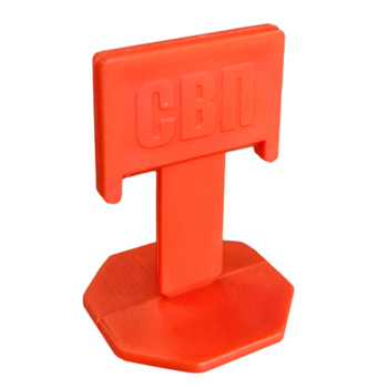 Система выравнивания плитки СВП зажим "Флажок" 1,4мм (ведро 100шт) (арт.339-0100) *12/24