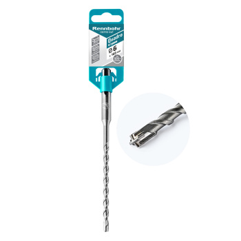 Бур по бетону 5*160мм SDS-plus 4 грани (510516) Quadro Rennbohr *1/25/200