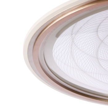 Люстра 9260 H/130W gold 530 мм 3 реж., пульт S=25м2  VERNER LIGHTING *1