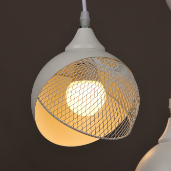 Светильник подвесной N6482/3H WT 3*40W E27 220V (d-360; h-800) S=12м2 VERNER LIGHTING *1