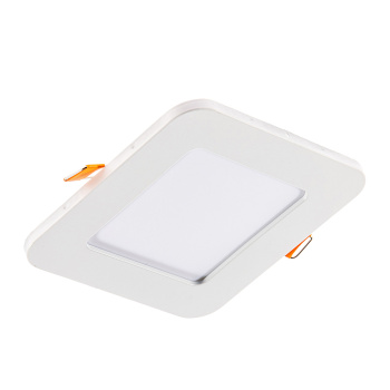 Светильник встраив. Ecola Квадрат даунлайт с драйвером 6W 6.5K 120*120*20 DSRD60ELC *10/40