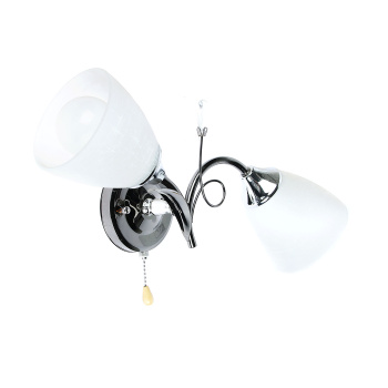 Бра А2224/2W CH+AN E27 2*40Вт (200*150*380)  VERNER LIGHTING *1