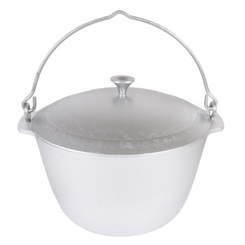 Котел алюм. литой походный с крышкой 8,0л с дужкой Kukmara кп80 (Кукмор) *1/4 Котел алюм. литой походный с крышкой 8,0л с дужкой Kukmara кп80 (Кукмор) *1/4