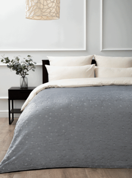 Плед 150*200см фланель звезды серый TF FNEL GY11 040/1520 Absolute *1