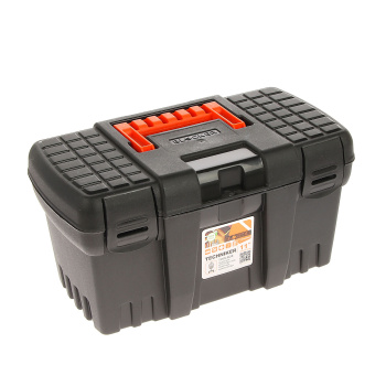 Ящик д/инструмента пластм. "Blocker Techniker 11" черный/оранжевый BR3746ЧР *1/16
