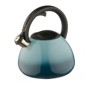 Чайник нерж. со свистком 2,8л д/ИНДУКЦ плит Синий КТ-138BL "Катунь" *1/12