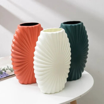 Ваза для цветов 9х18х27,5см, цвет МИКС   7560885