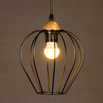 Люстра IL2001-1PA-05 BK ROSE GD 40Вт Е27 S=6м2 *1