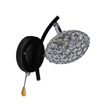 Бра N2281/1W ВК+CH E27 1*40Вт (200*200*130) *1