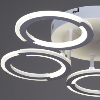 Светильник потолочный светодиодный 09820-3.3-05 WH LED 90W 3000-6000К ПДУ S=16м2  *1