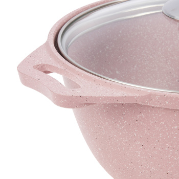 Кастрюля алюм. литая а/приг. Kukmara "Trendy style" Rose 2,0л Ст.кр. к21tsr *1/3 Кастрюля алюм. литая а/приг. Kukmara "Trendy style" Rose 2,0л Ст.кр. к21tsr *1/3