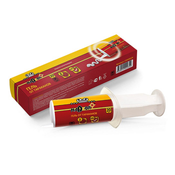 Гель-шприц от тараканов 20г Nadzor (CHIH001N) *33 Гель-шприц от тараканов 20г Nadzor (CHIH001N) *33