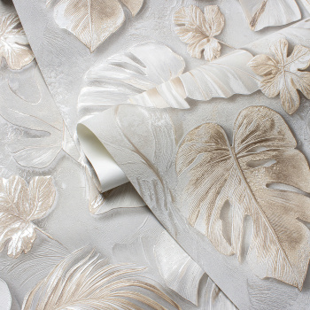 Обои  флиз Victoria Stenova Madeira (сер./беж.) 585556 1.06*10м *6
