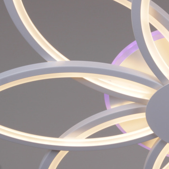 Люстра 09877-0.3-08 WH (RGB) LED ПДУ ИК ПДУ 3000-6200К S=38м2 *1 Люстра 09877-0.3-08 WH (RGB) LED ПДУ ИК ПДУ 3000-6200К S=38м2 *1