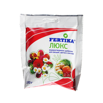 Удобрение для овощей, цветов и рассады Fertika Люкс, 100 г