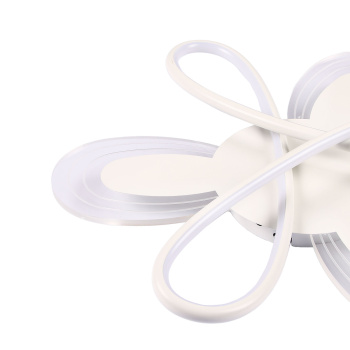 Люстра 2334/160W white 500 мм 3 реж., пульт S=25м2  VERNER LIGHTING *1