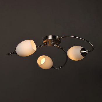 Светильник потолочный N6436/3 SL 3*40W E27 220V (d-600; h-160) S=12м2 VERNER LIGHTING *1