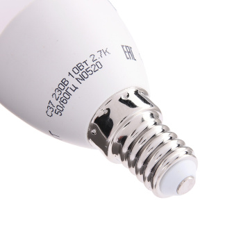 Лампа светодиодная ОНЛАЙТ PROMO, Е14, свеча С37, 10 Вт, 700 Лм, 2700 К, теплый белый