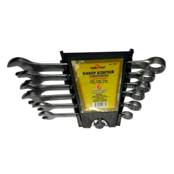 Набор ключей комбинированных   6шт 8-17мм CR-V (70011) СЕРВИС КЛЮЧ *1/8/48