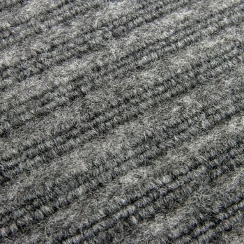 Коврик влаговпитывающий 40*60 см ребристый серый "KOVROFF" (арт.20102) *1/15 (МЭ83)